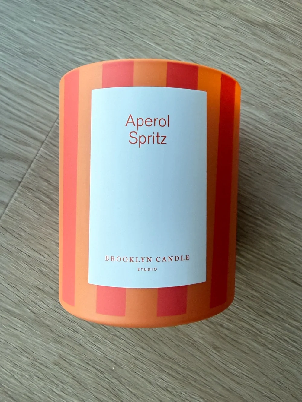 NWT Brooklyn Candle Studio “Aperol Spritz”